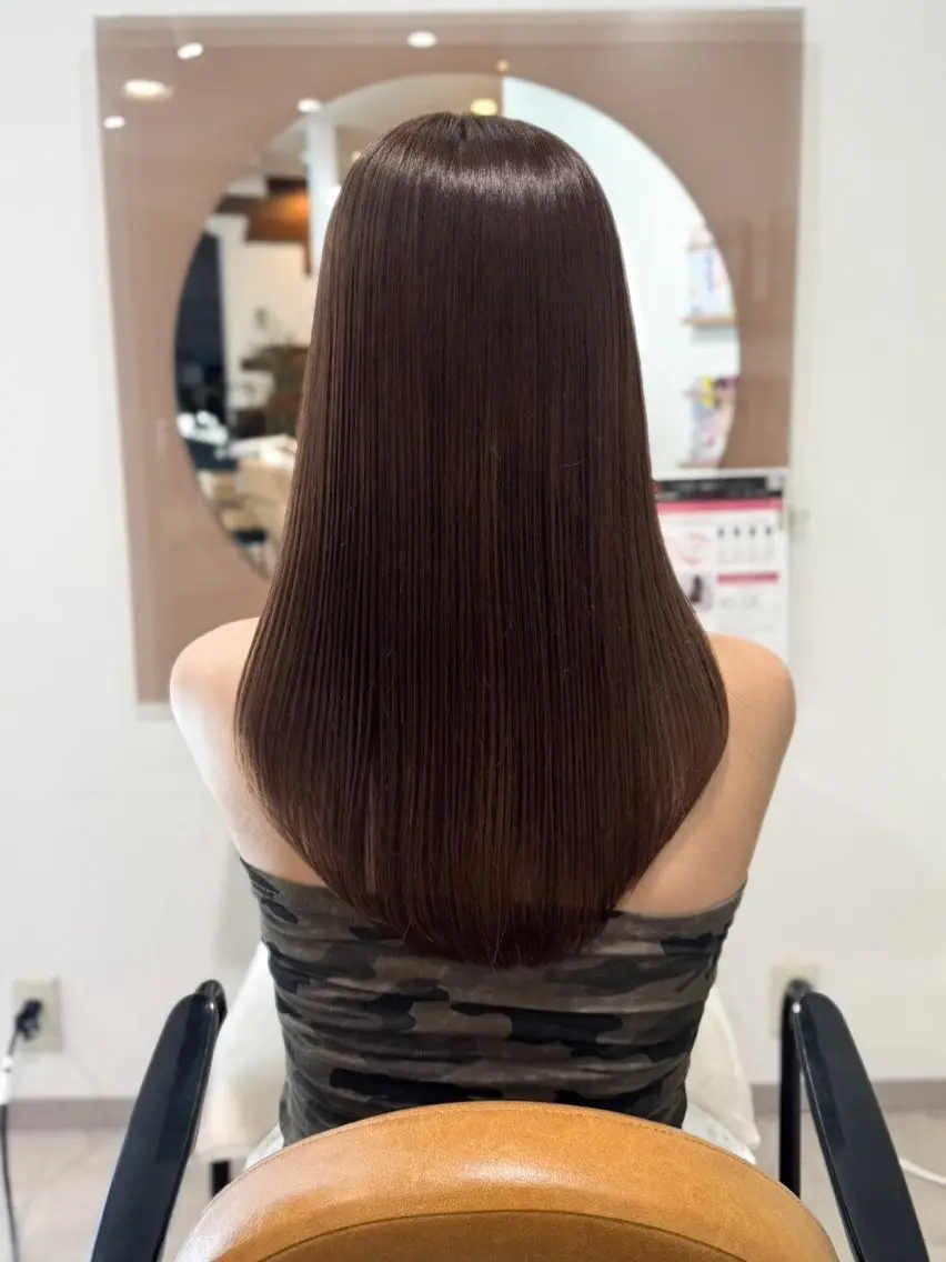 カラー ヘアカラー 本田 彩乃のヘアスタイル