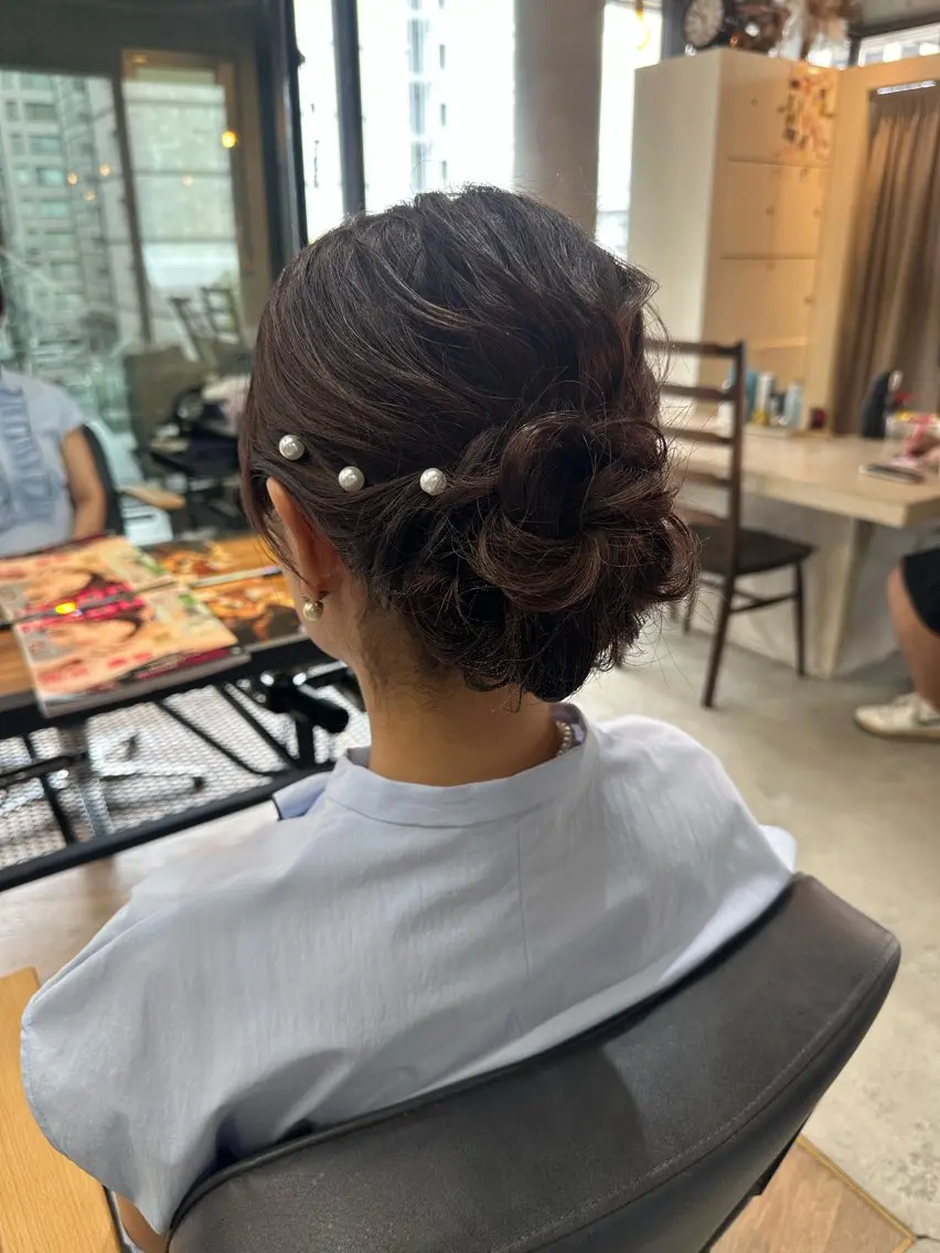ミディアム RINO‎🤍🎀 𝑏𝑒𝑙𝑡𝑎のヘアスタイル