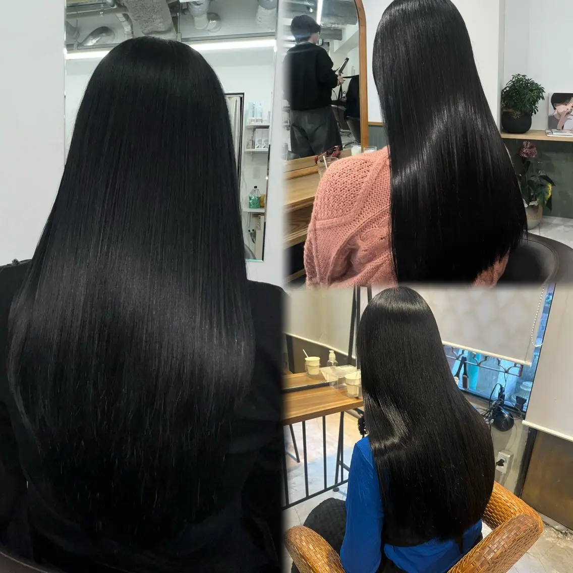 ロング カラー カット ヘアカラー 縮毛矯正 トリートメント 赤みゼロ/透明感 カラー🔅KANTAのヘアスタイル