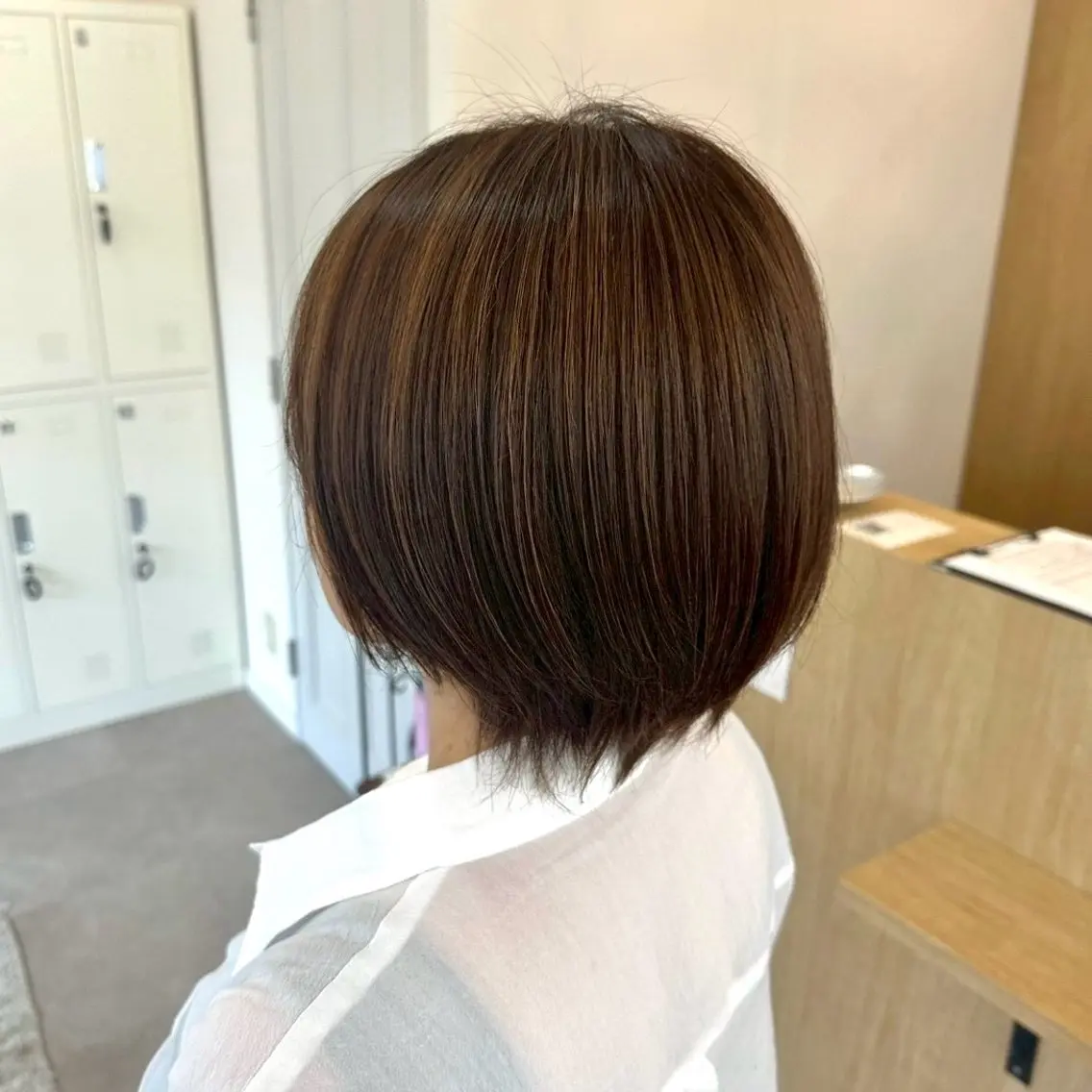 ショート カラー 近藤 優羽のヘアスタイル