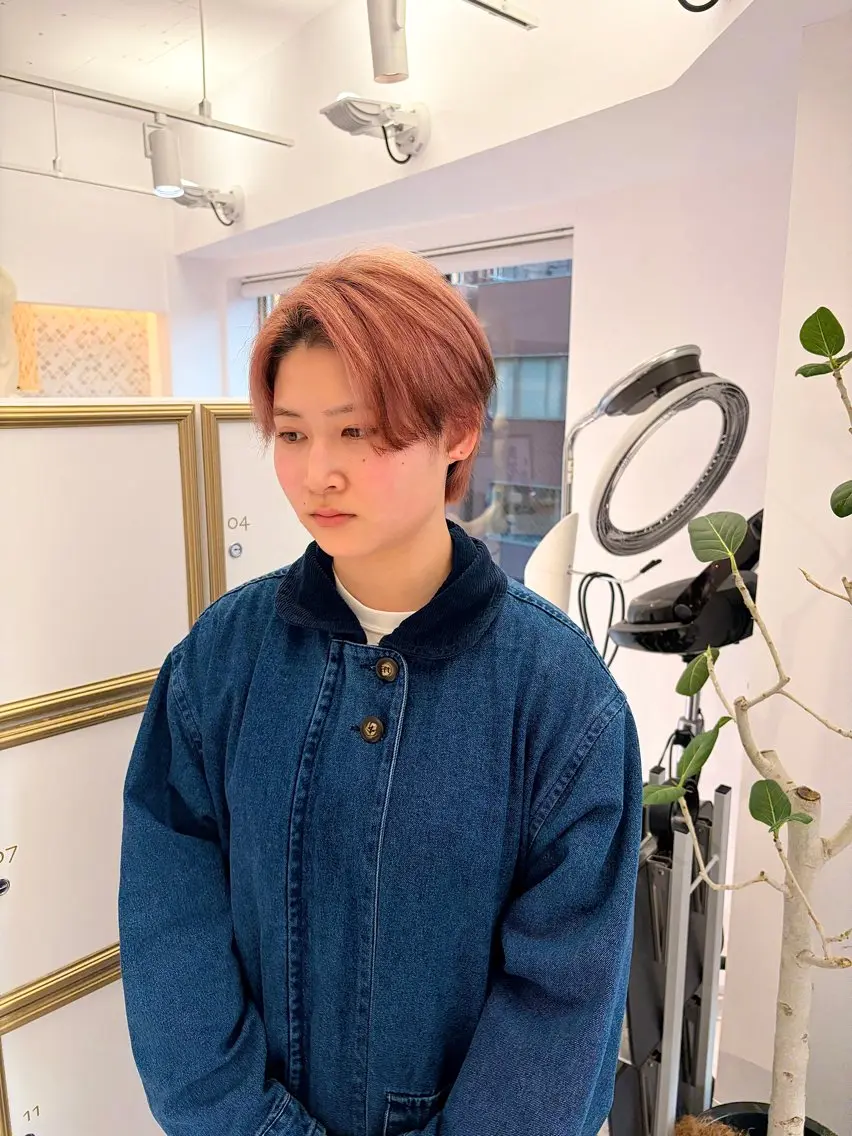 ショート カラー カット ヘアカラー 🍓似合わせカット× パーマ/矢木🍓のヘアスタイル
