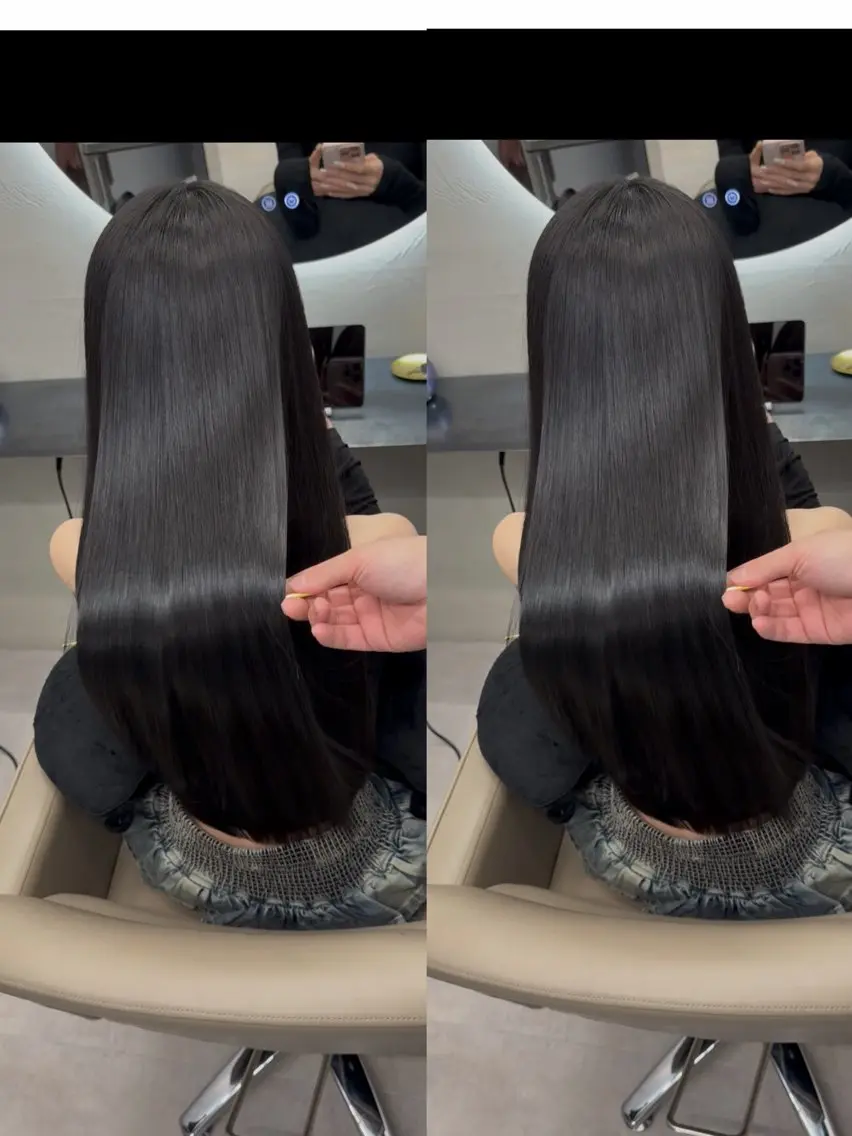 ロング カラー パーマ カット ヘアカラー 縮毛矯正 トリートメント 池袋/髪質改善/ 艶カラー/koikiのヘアスタイル