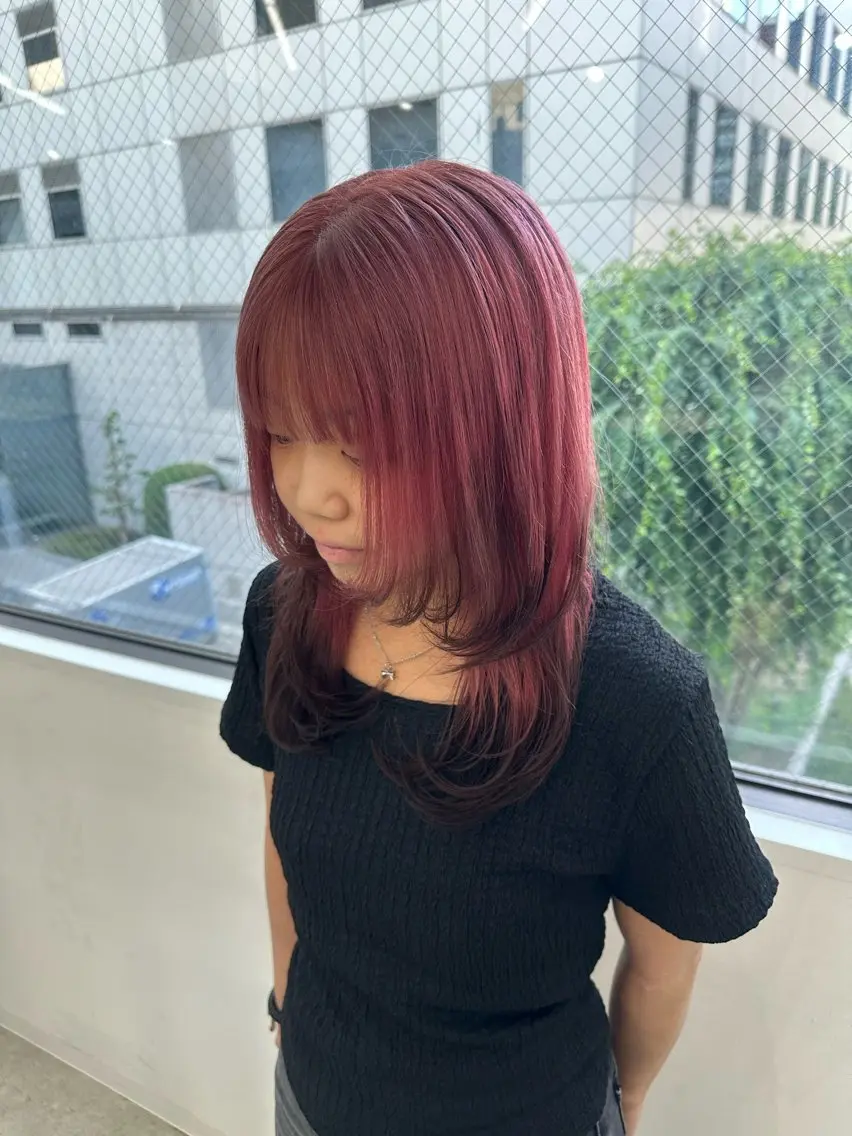 カラー ヘアカラー 大人っぽ韓国ヘア🤍 yuma🐈‍⬛のヘアスタイル
