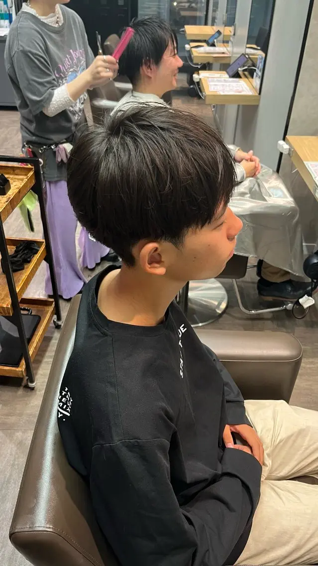 メンズ メンズカット パーマ飯野友喜のヘアスタイル