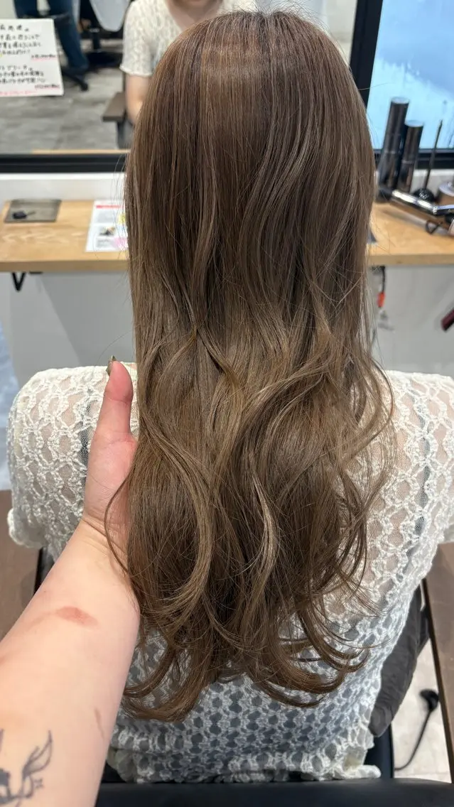ロング カラー 河野いずみ レイヤー/ボブ 🤍のヘアスタイル