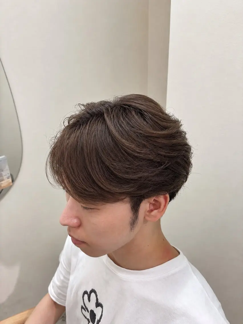 ショート メンズ カット ヘアカラー トリートメント newi広島店 コウセイのヘアスタイル
