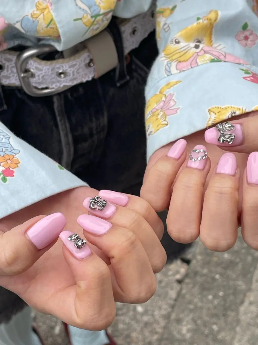 ネイル ワンカラーネイル ピンク WATANABE MAYUMIのネイルデザイン