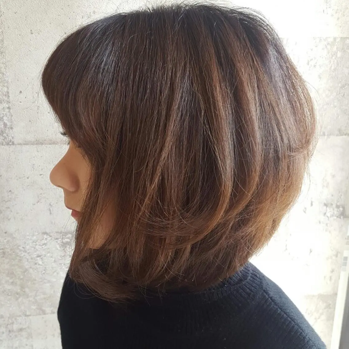 ミディアム ボブ 森下 勝誠のヘアスタイル