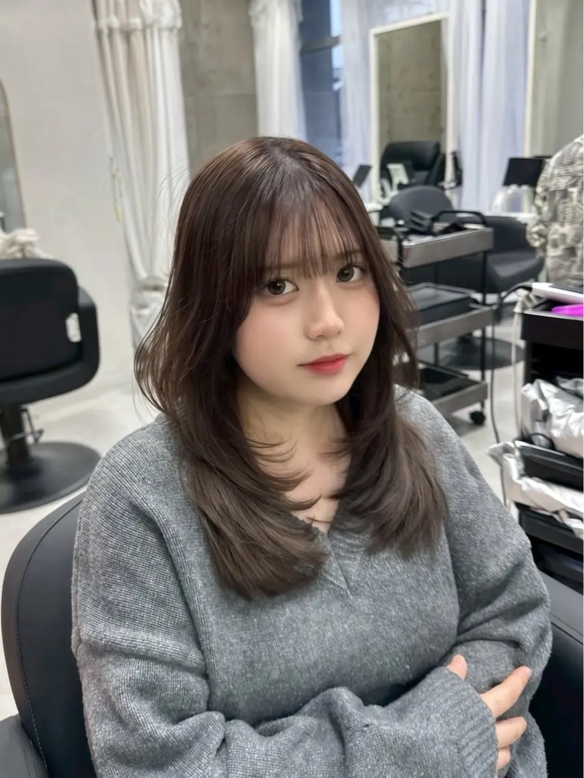 【9月限定🐿♡】くすみベージュ🧋×うる艶TR🫧の写真