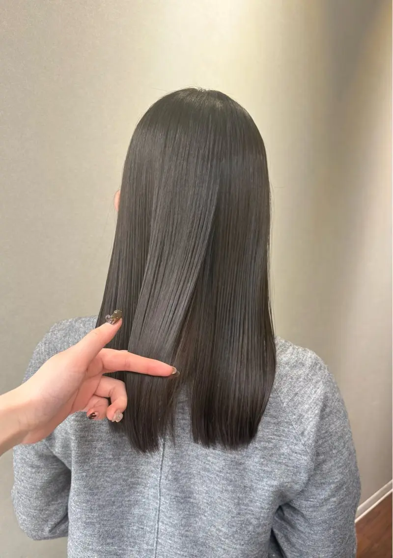 セミロング カラー ヘアカラー トリートメント "Daisy" Rio /大名・天神のヘアスタイル