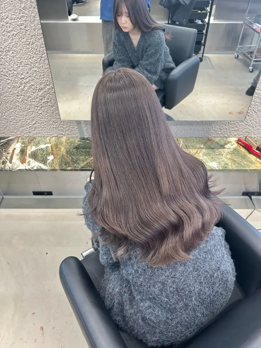 2️⃣人気No.22️⃣ケアブリーチダブルカラー‼️リタッチ、中明度、ナチュラルブリーチカラーはこちら🙆♂️の写真