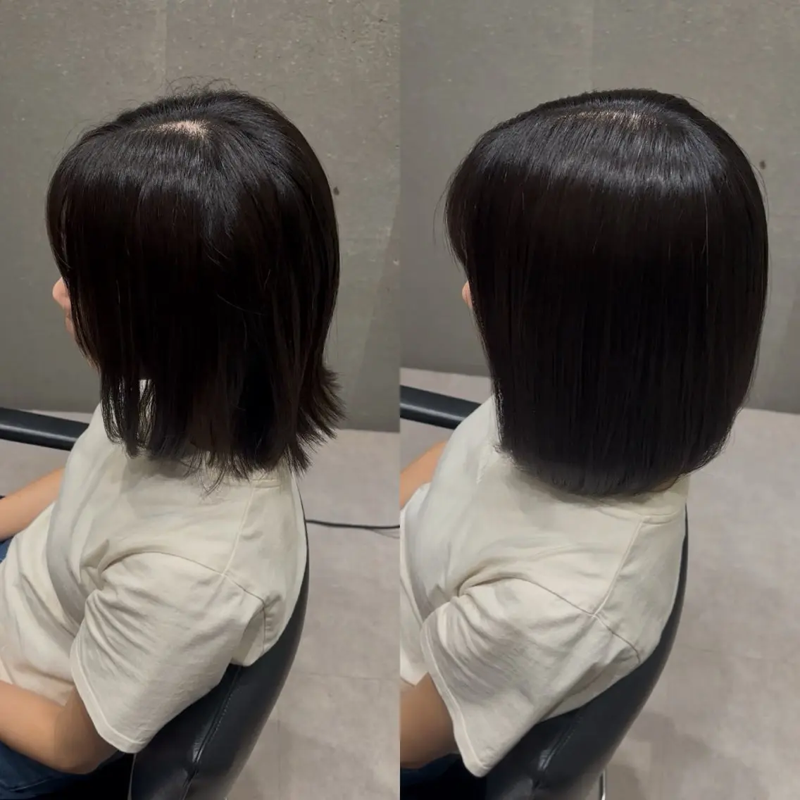セミロング 髪質改善 トリートメント トリートメント 髪質改善ヘアケア 艶髪特化/上田のヘアスタイル