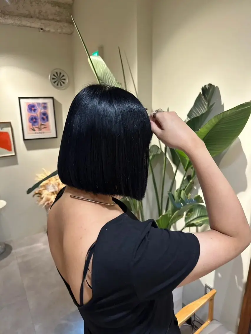 かがやしづ ⭐️カラーモデルのヘアスタイル