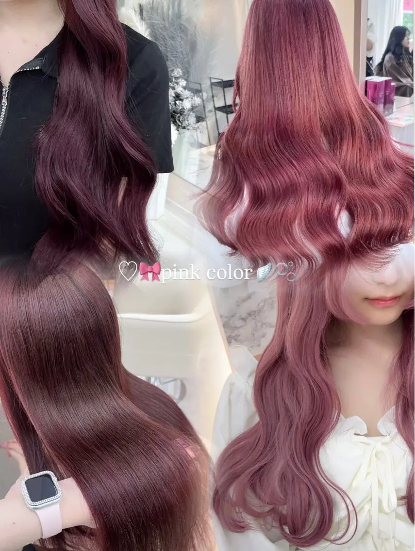 ロング カラー ヘアアレンジ 🫧Ess 🎀chihinaのヘアスタイル