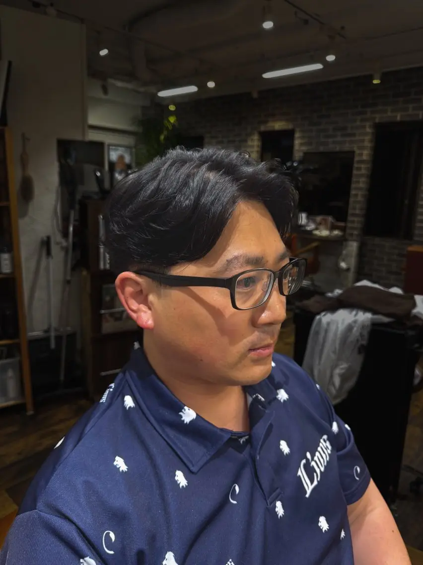 カット+ニュアンスパーマの写真