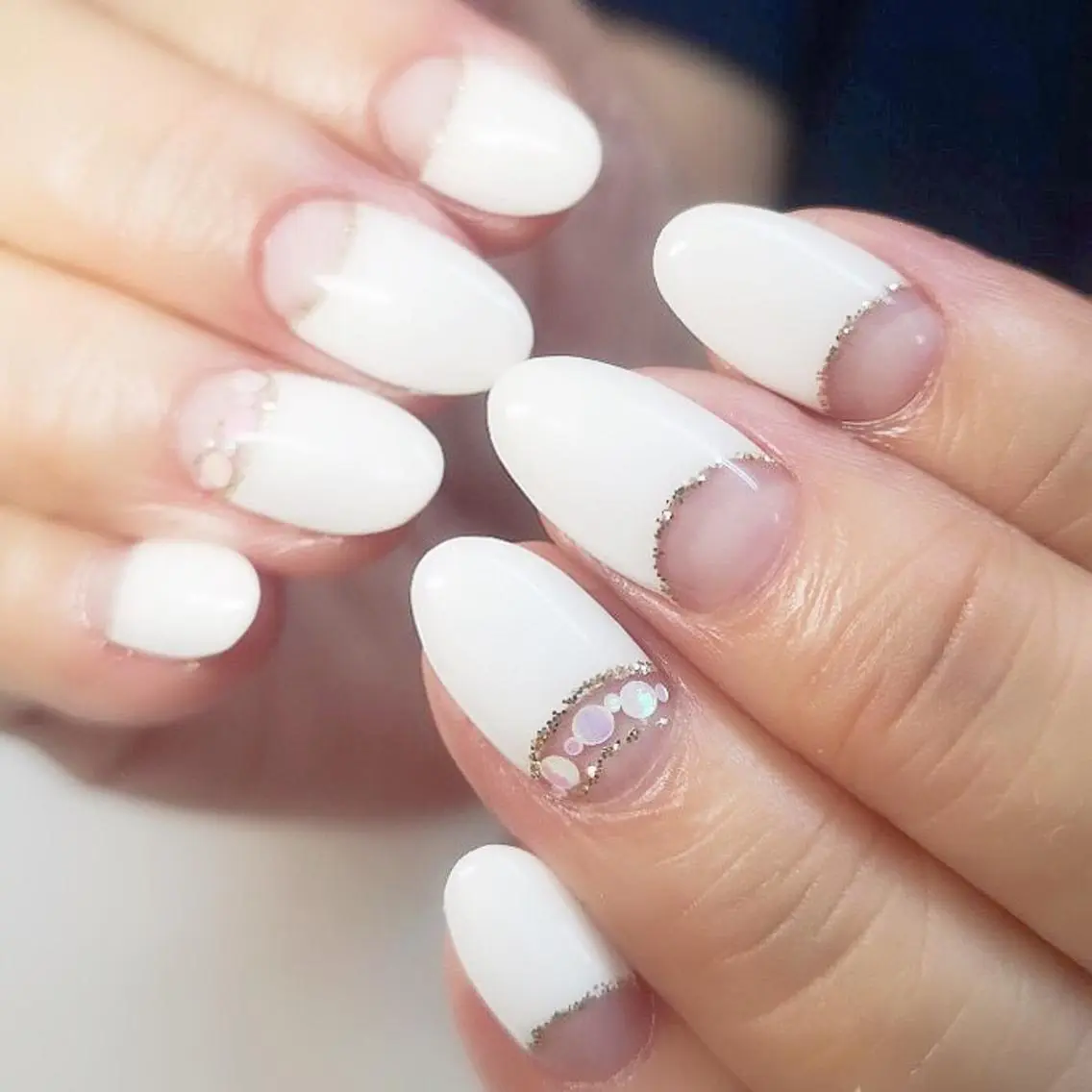 ネイル 長さ出し nailart ecritのネイルデザイン