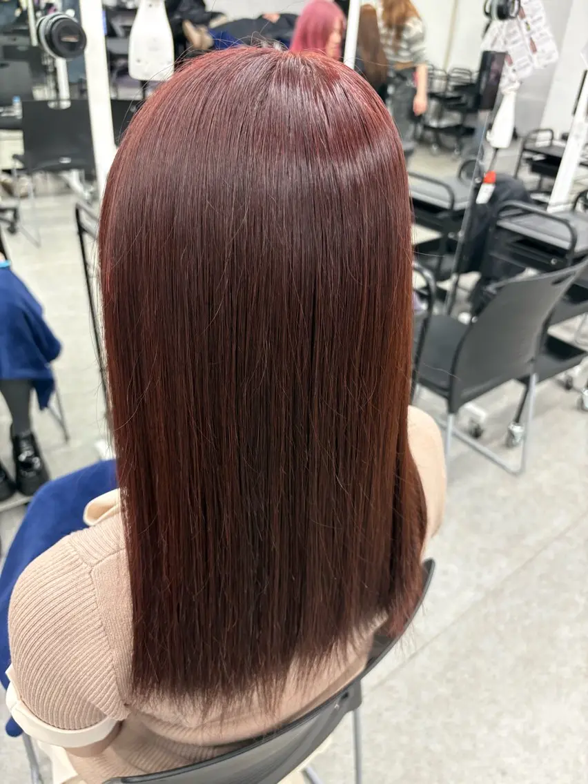 ロング カラー ヘアカラー 野口 楓華のヘアスタイル