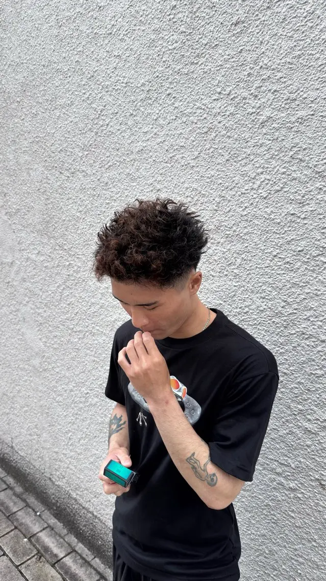 平日限定【men's】cut＆perm🌀の写真