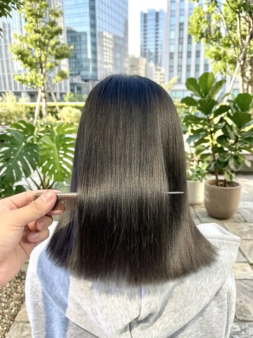 ミディアム カラー カット トリートメント ヘッドスパ 海外Style🌱 KOHEIのヘアスタイル