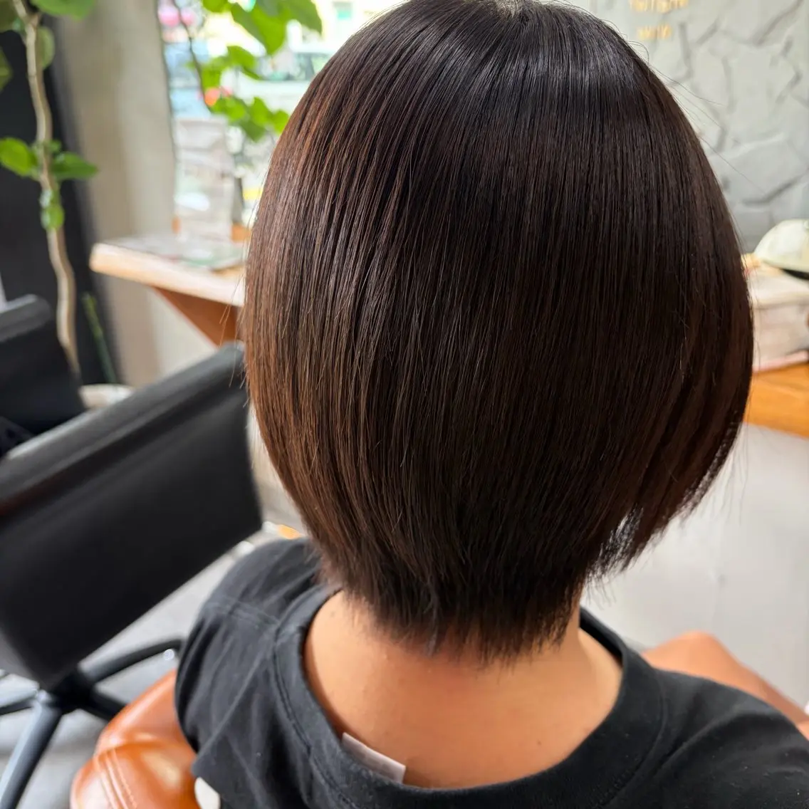 ショート 縮毛矯正 縮毛矯正 森 まりのヘアスタイル