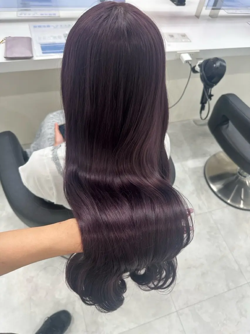 カラー Ma2Ri /ゆるふわ暖色カラーのヘアスタイル