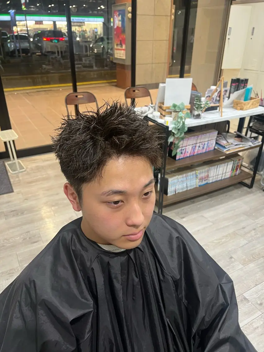 メンズ 坂口 宗のヘアスタイル