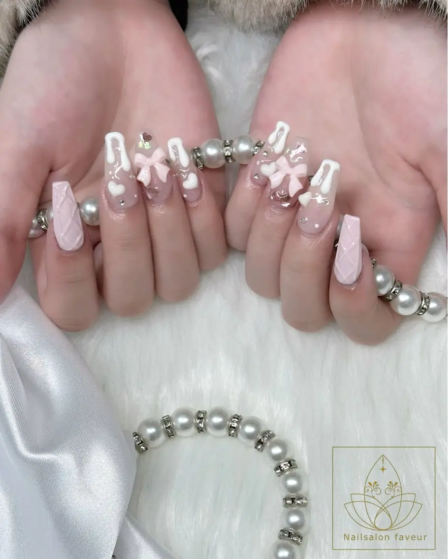 ネイル ハンドネイル Nailsalon faveurのネイルデザイン