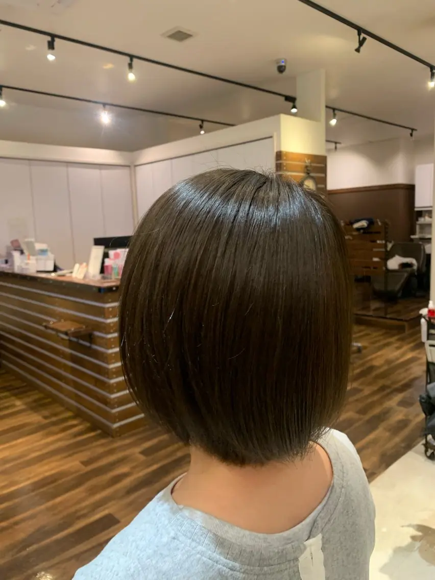 カラー 透明感カラー オレンジ ヘアカラー 艶カラー 透明感カラー/叶羽のヘアスタイル
