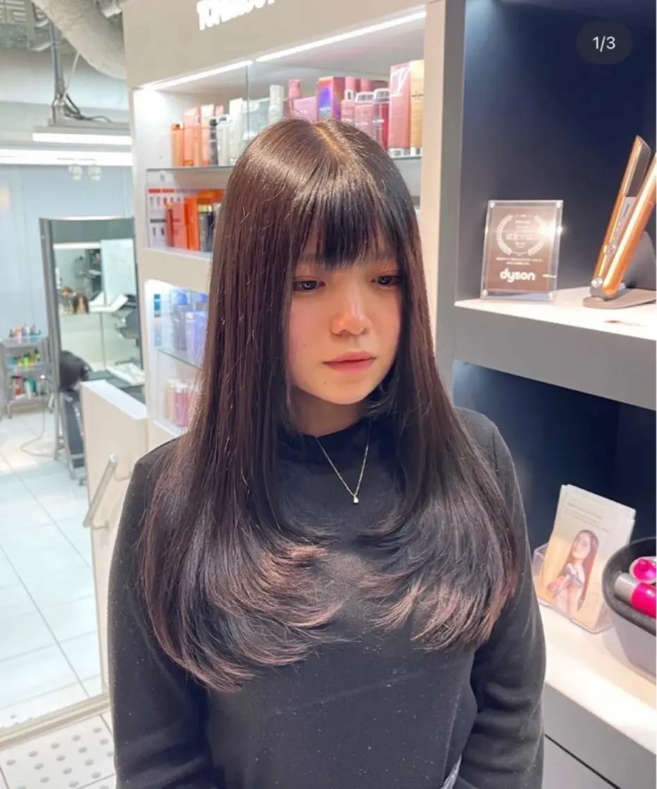 ロング ロングレイヤー レイヤーカット ロング 石毛 大翔のヘアスタイル