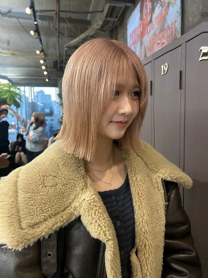 【👱🏼‍♀️ハイトーンメニュー👱🏼‍♀️】ブリーチ+ブリーチ+オンカラー+クイックトリートメントの写真