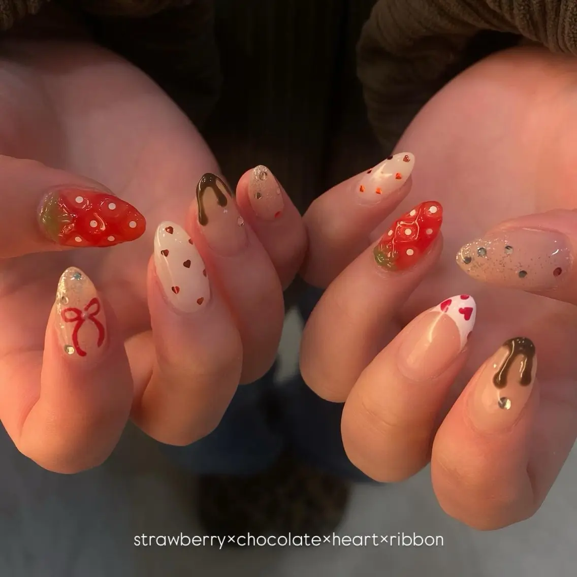 ネイル ハンドネイル フットネイル nano/きもかわ nail🐬🫧のネイルデザイン