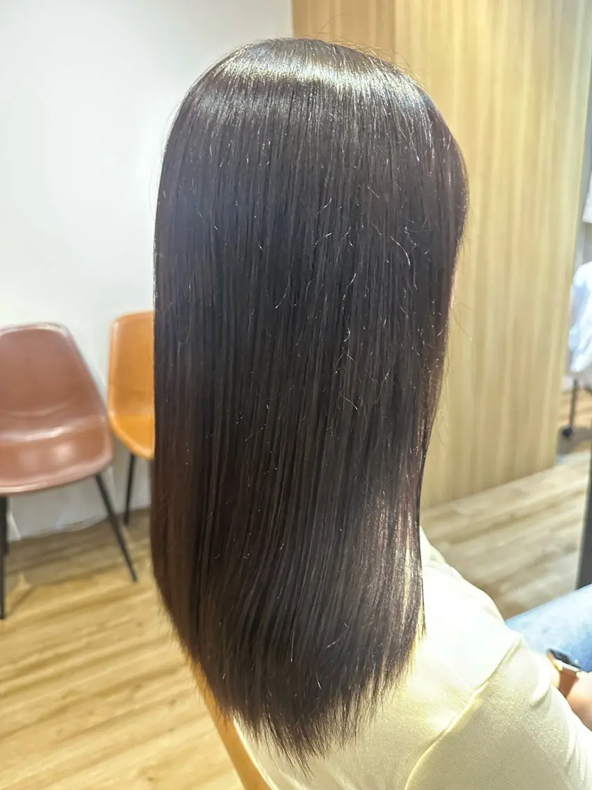 セミロング カラー パーマ カット ヘアカラー 縮毛矯正 トリートメント ✨✂️Nori ✂️✨のヘアスタイル