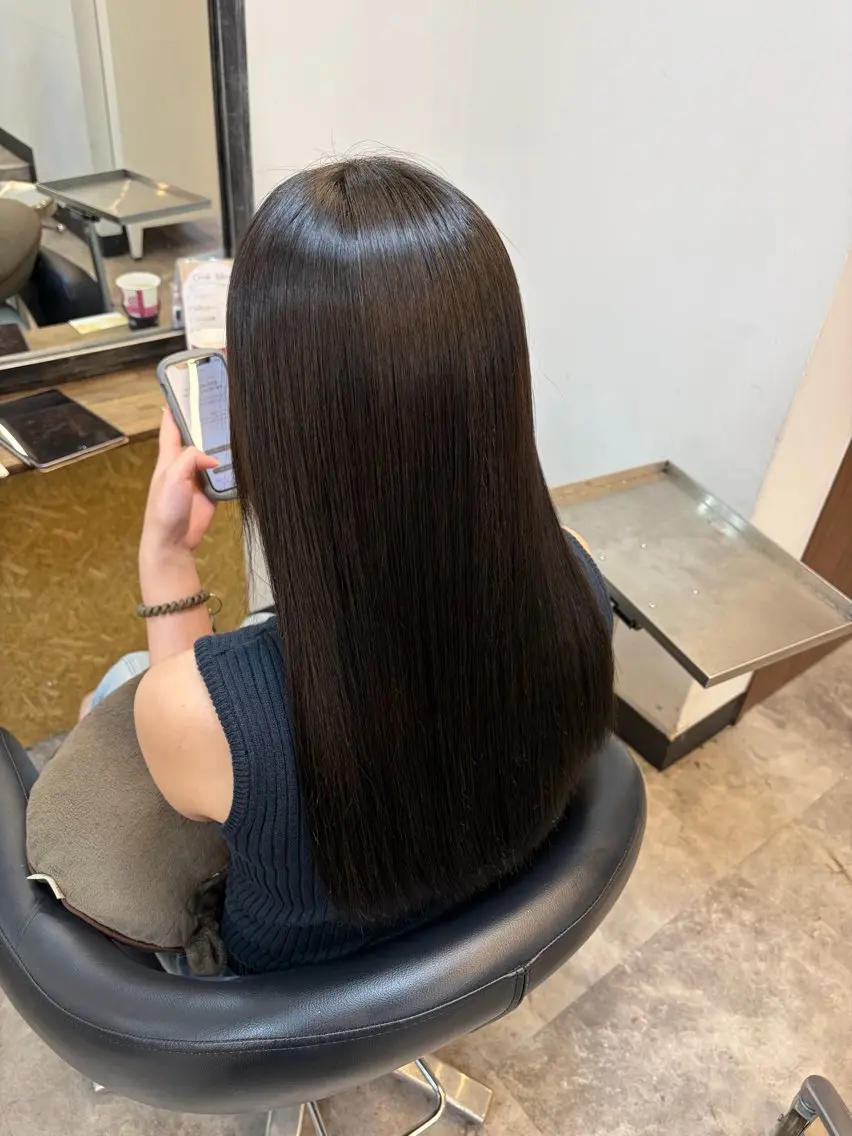 ロング 縮毛矯正 トリートメント ✨艶髪特化✨ 後藤圭太のヘアスタイル