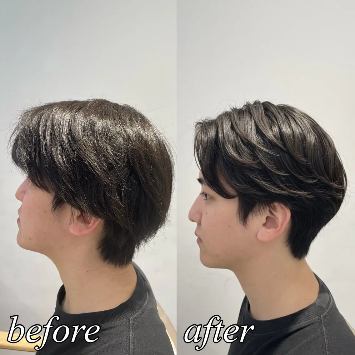 ショート パーマ メンズ カット パーマ メンズカット/ニュア ンスパーマkaitoのヘアスタイル