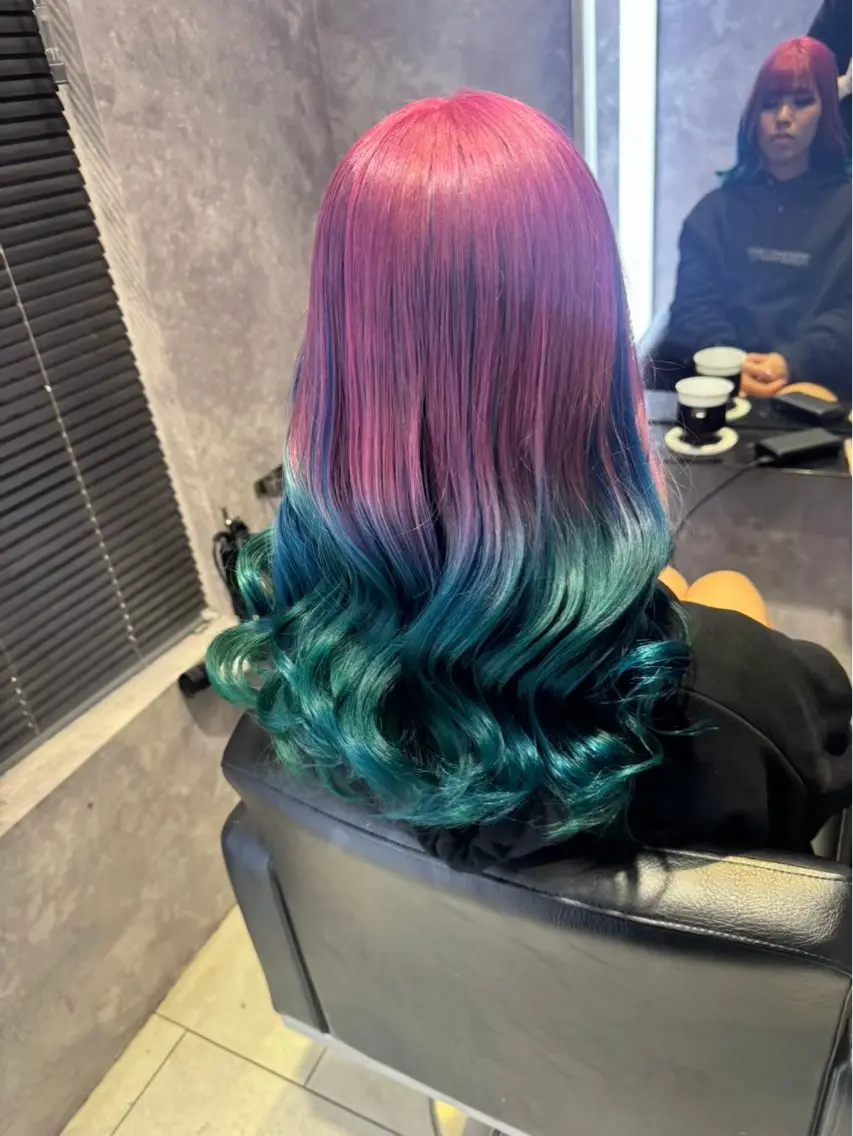 ロング カラー 🥀ケアブリーチ🥀 一ノ瀬🥀のヘアスタイル