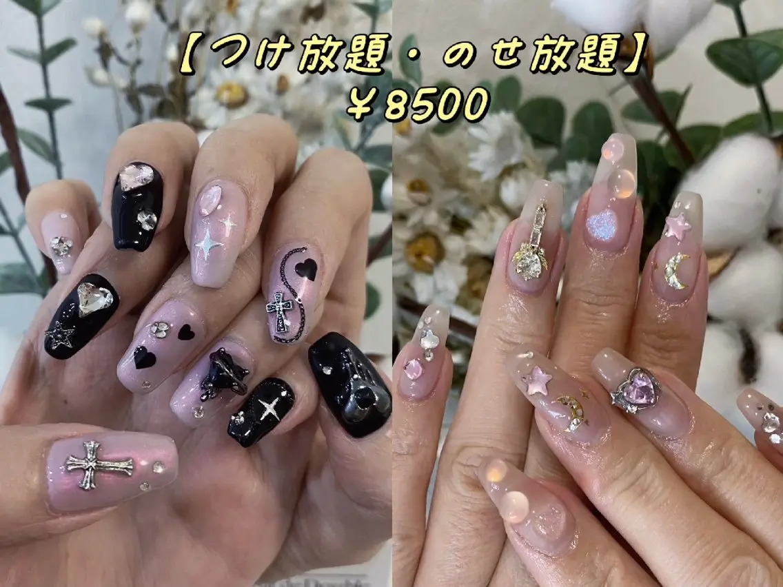 当店爆人気!!持ち込みデザイン10本☆やり放題・つけ放題・乗せ放題 ¥9980→¥8500の写真