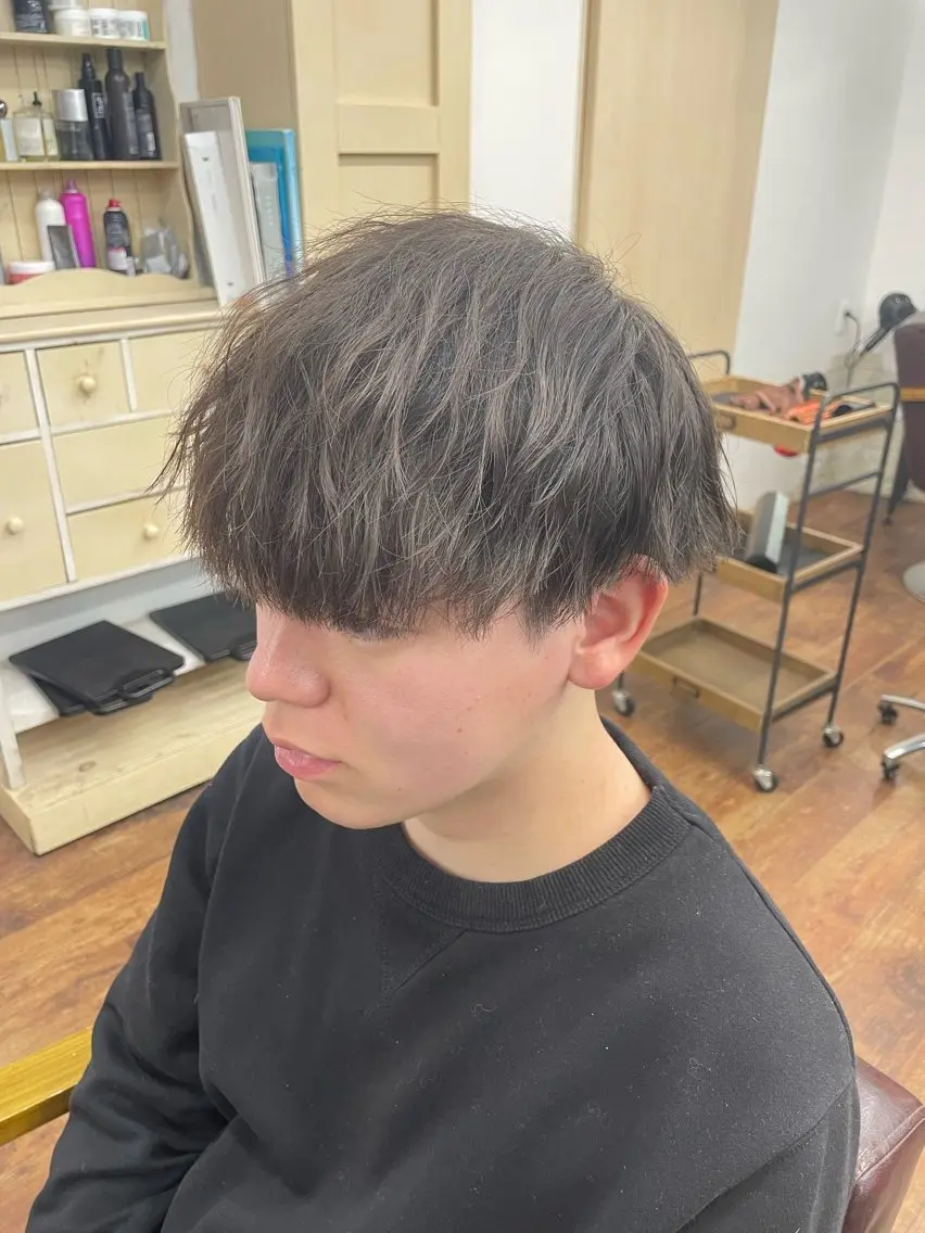 パーマ メンズ マッシュ メンズパーマ メンズツイストパーマ ツイストパーマ RITSUKI横浜 メンズ特化😎のヘアスタイル