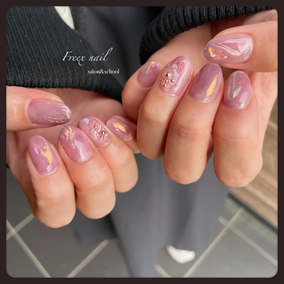 ネイル ハンドネイル ハンドケア freex nail /ニュアンス/個性派のネイルデザイン