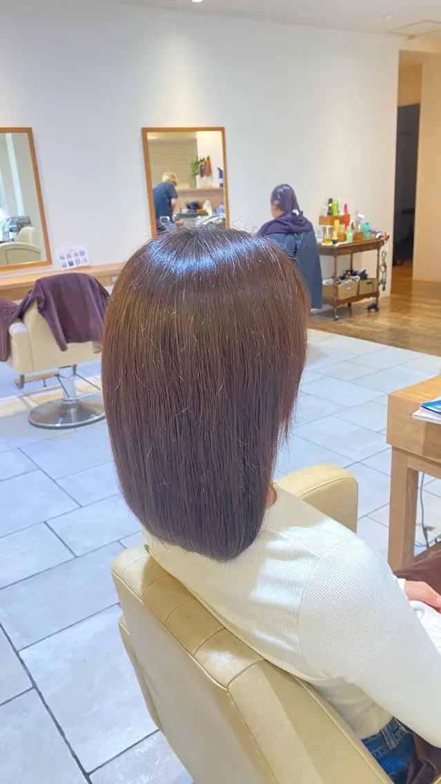 セミロング preak megu☺︎︎︎︎のヘアスタイル