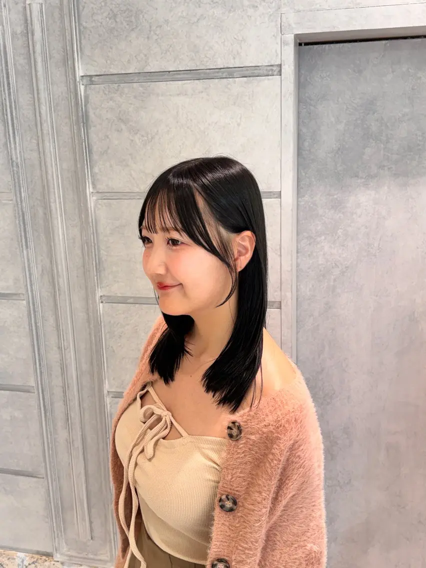 ミディアム 山﨑 寛大のヘアスタイル