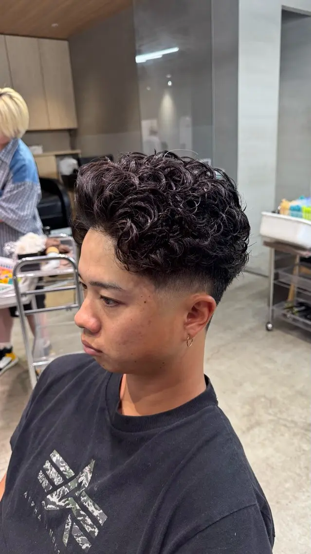 パーマ メンズ カット パーマ fifth彪雅 /メンズ特化パーマのヘアスタイル
