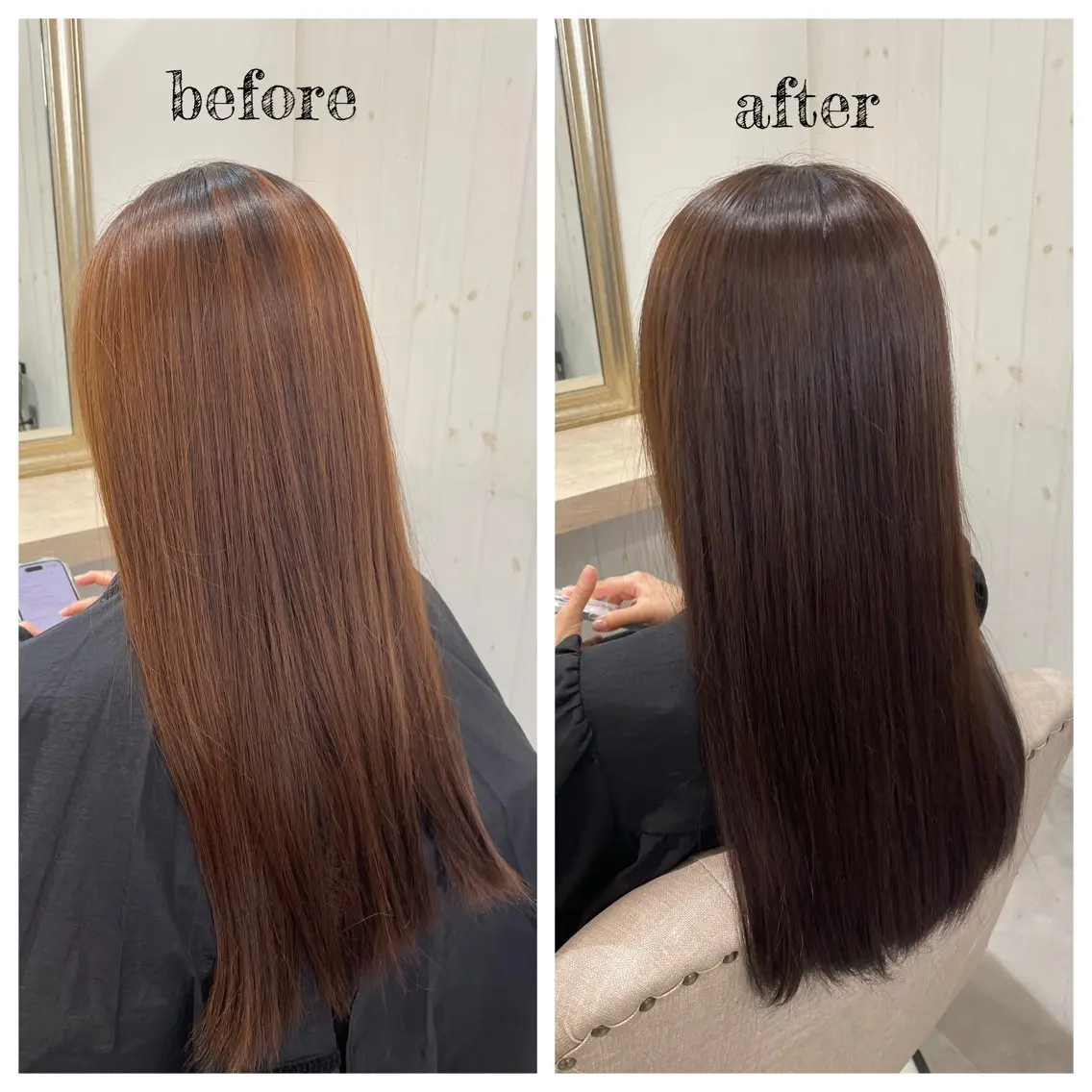 ロング カラー ヘアカラー PutiLuca 浅川のヘアスタイル