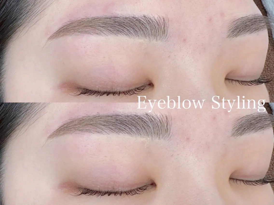 《黄金比で美眉に》眉スタイリング＋眉Wax （保湿・メイク込）の写真