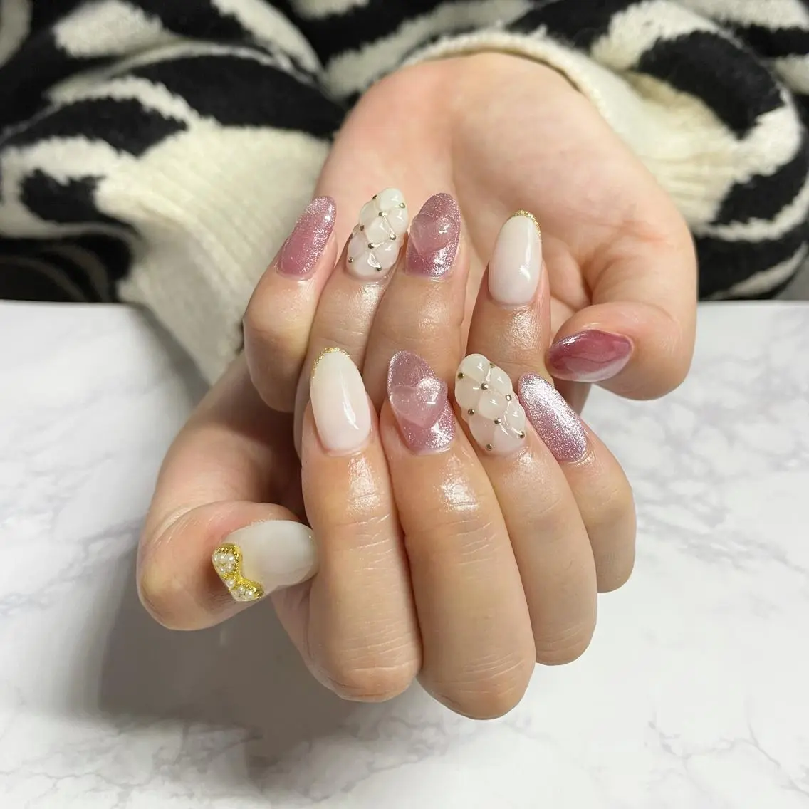 ネイル ぷっくりネイル FELICE ﾌｪﾘｰﾁｪのネイルデザイン