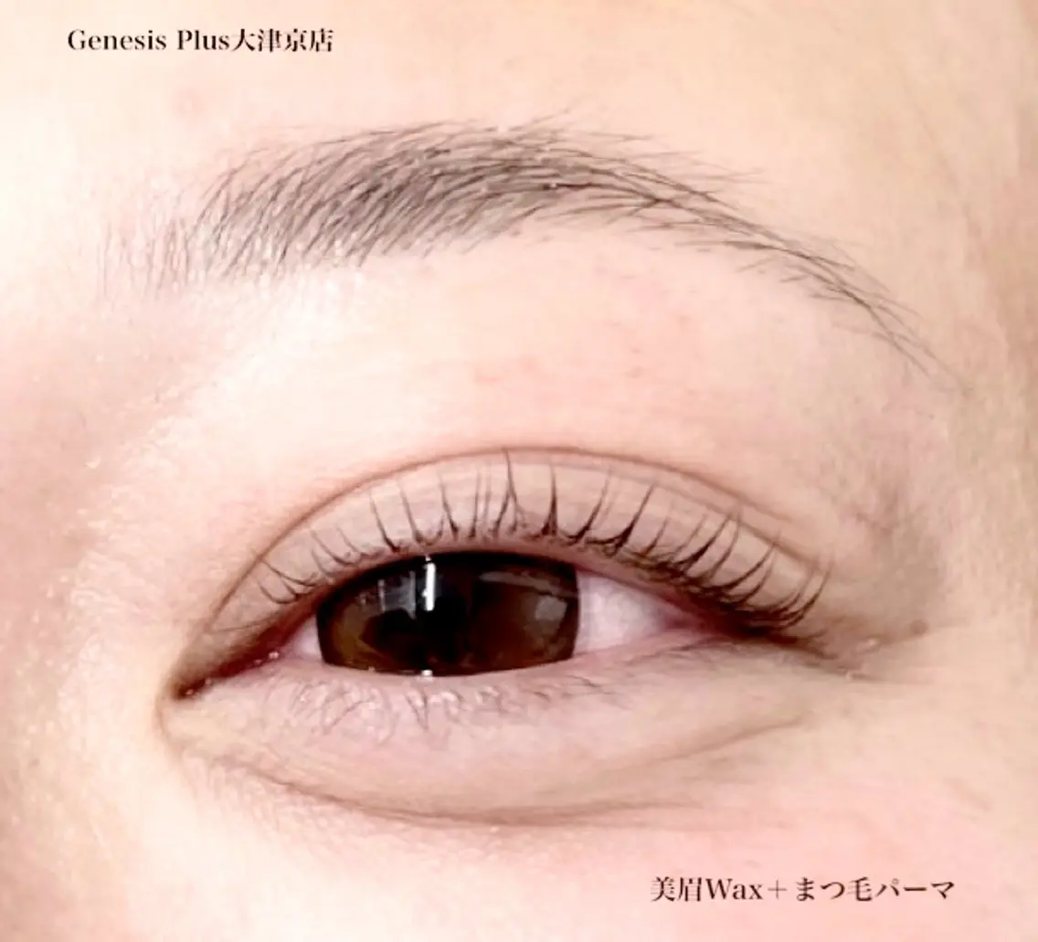 マツエク・マツパ 一重×まつ毛パーマ マツパ Genesis Plus大津京店のマツエク・マツパデザイン