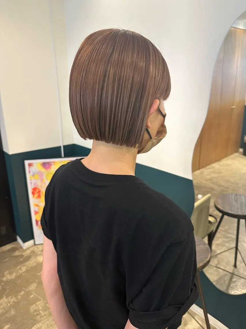 ショート ボブ hair brace 智之のヘアスタイル