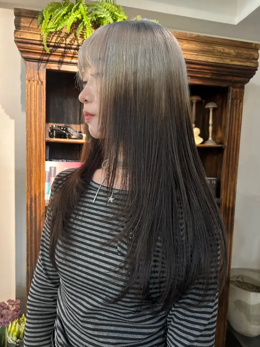 ロング カラー ヘアカラー デザイン/アレンジ ❤︎イシイレイのヘアスタイル