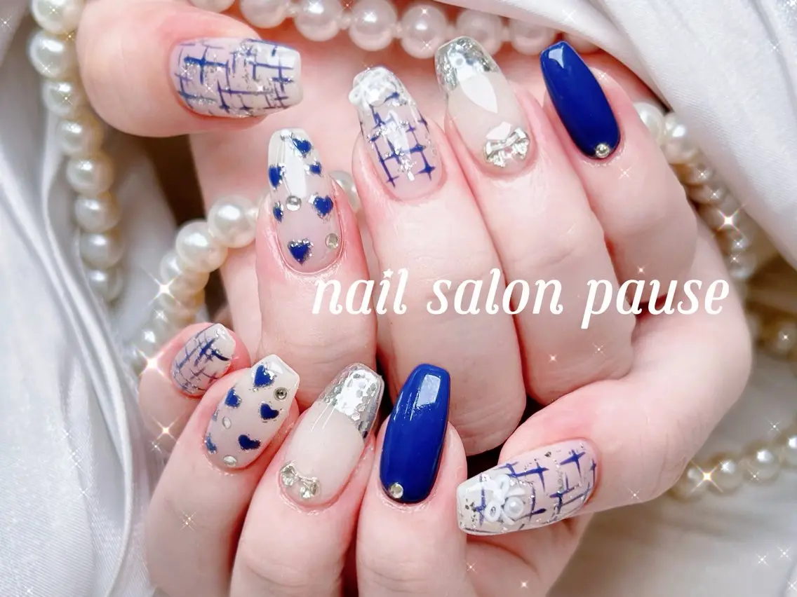 ネイル ハンドネイル ハンドケア nail salon pause✨のネイルデザイン
