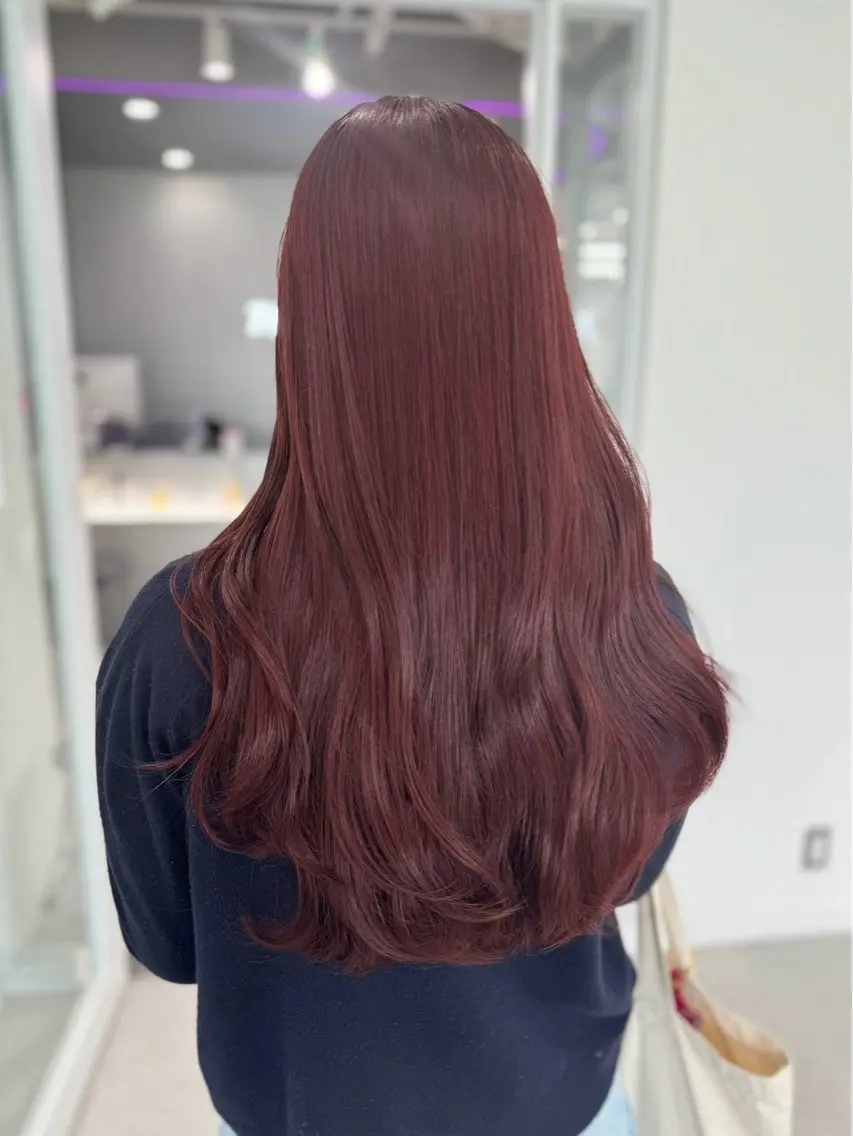 💜新規様限定価格💜深めの暖色カラーにしたい方におすすめ🍀 ̖́-【ブリーチなしWカラー】の写真