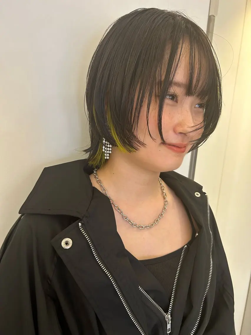ショート 韓国っぽ水光肌カラー マンツーマン🫧なおのヘアスタイル